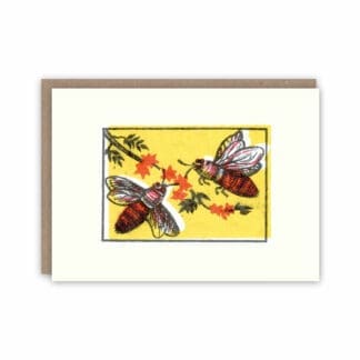 Bumble bee notecard