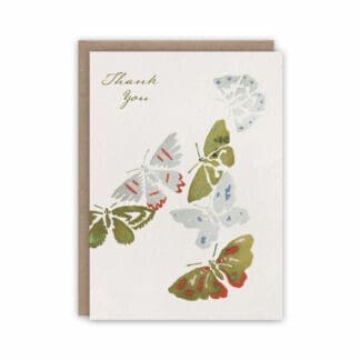 Butterfly thank you cards